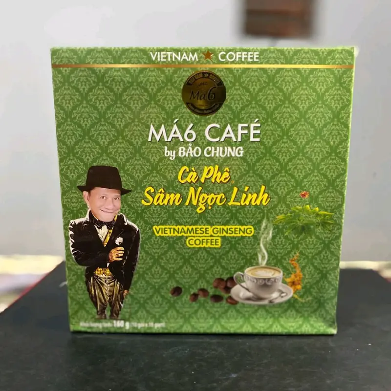 MÁ 6 BY BẢo CHUNG Cà Phê Đông Trùng Hạ Thảo Sâm Ngọc Linh ( combo 2 hộp ) 2