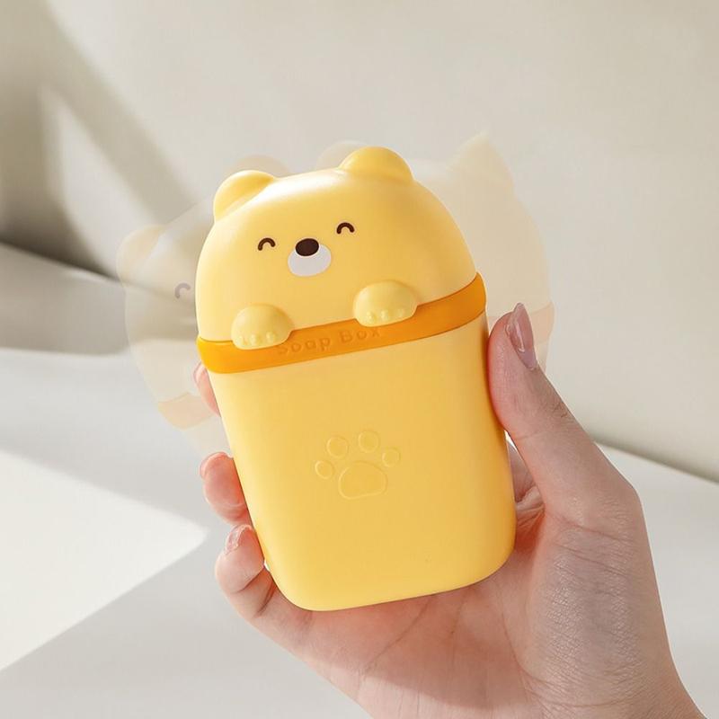 Product Introduction of กล่องสบู่เดินทางแบบพกพา, ปิดผนึก, รูปทรงการ์ตูน, กันรั่ว, จานจัดเก็บสบู่, กันน้ำ, ถาดสบู่แบบพกพา, เหมาะสำหรับการเดินทาง 15