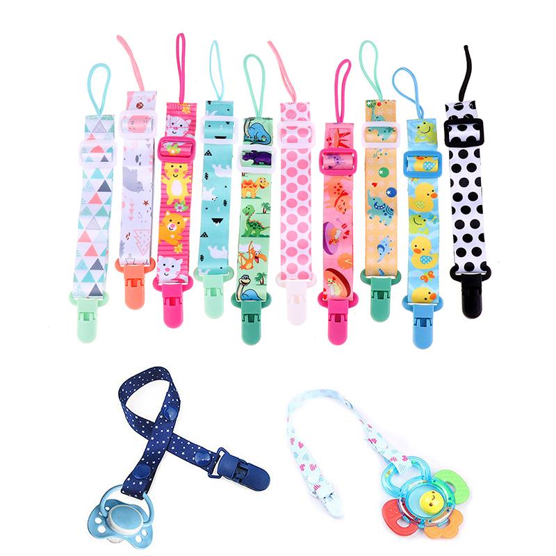 Product Introduction of 1Pc Adjust Baby Pacifier Clip Chain Ribbon Dummy Holder Soother Pacifier Clips Strap Nipple Holder for Infant Feeding 8