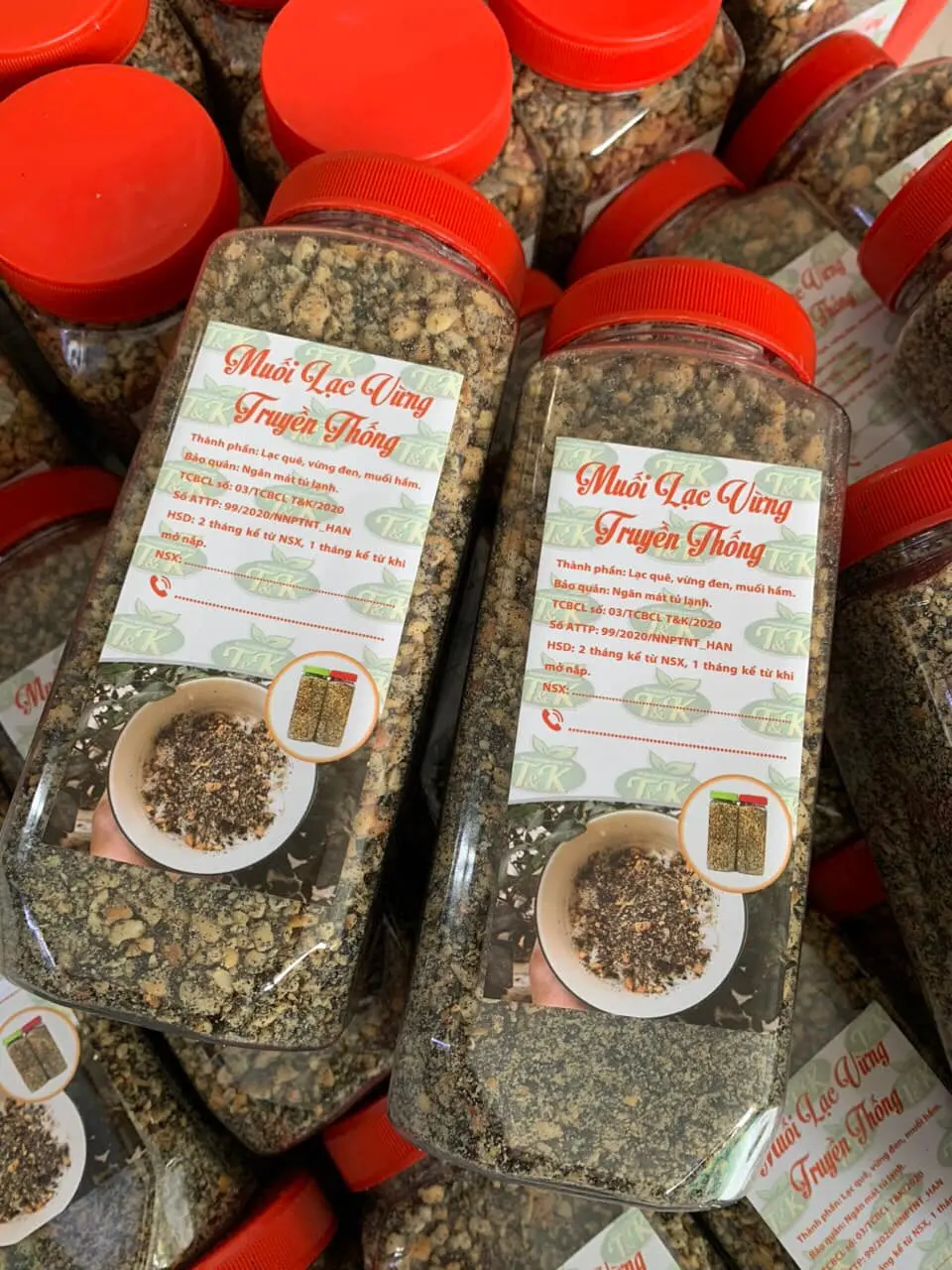 Muối Lạc Vừng Chay siêu ngon