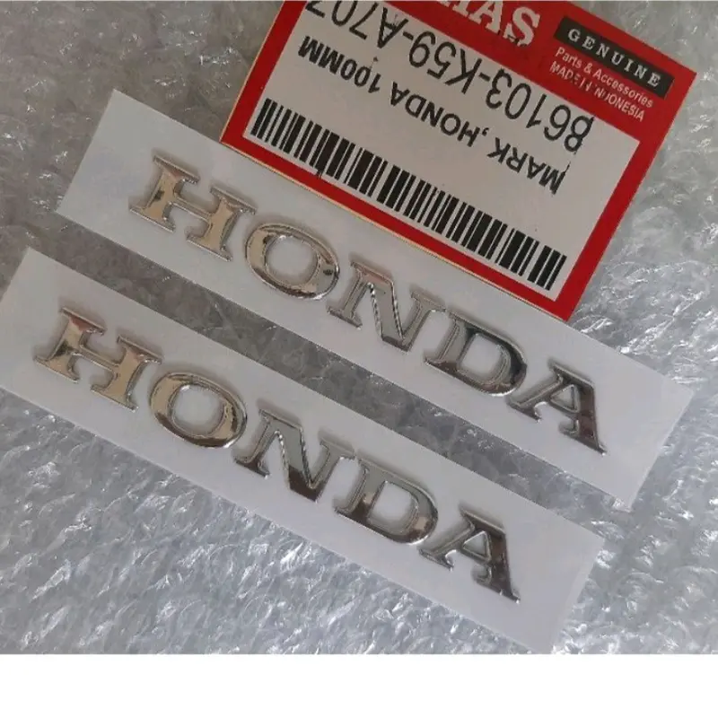 logo emblem honda 3D harga 2pc sepasang kiri dan kanan 2