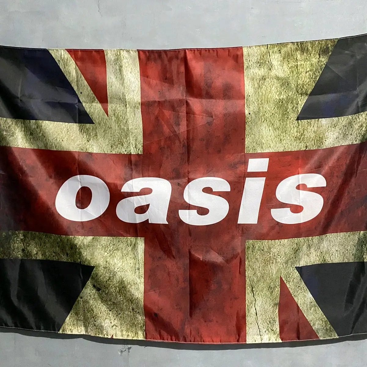 Miniflag/Flag/Banner/Bendera/Tapestry/Poster Kain/Dekorasi/Spanduk/Bendera Band Oasis