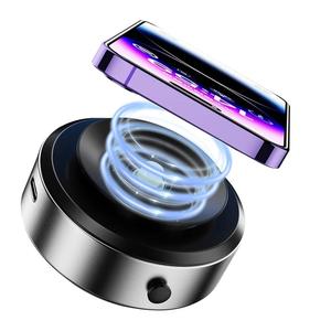 Magnetic Car Phone Holder, Strong Vacuum Suction Phone Holder for Car, Stable & Durable Car Phone Stand for Dashboard, Car Interior Accessories