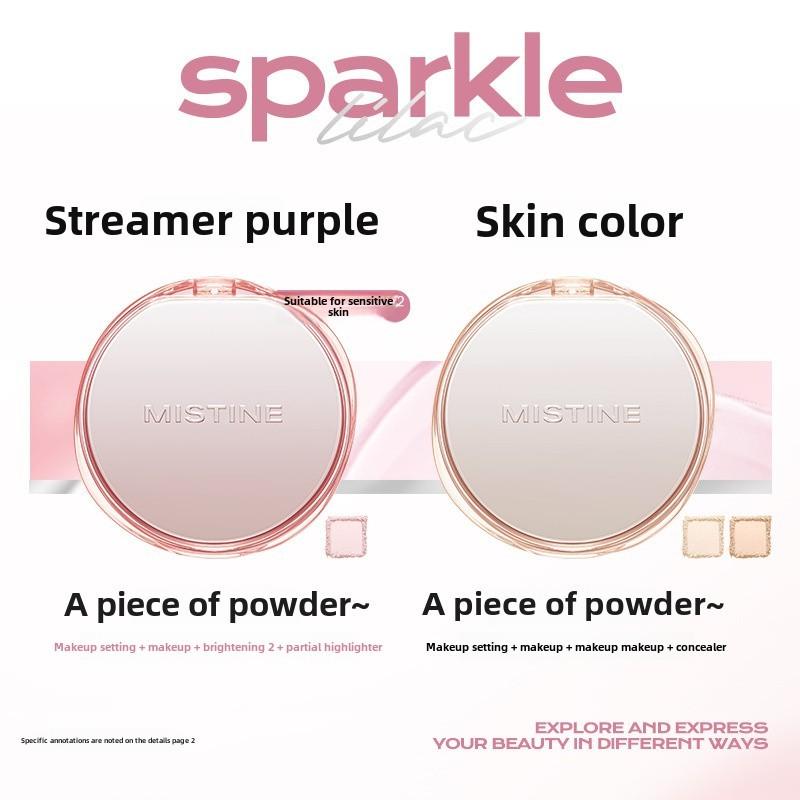 Mistine Face Oil Control Powder Natural Contour Makeup Long-lasting Oil Control Powder Simulated Muscle Powder Face Makeup Powder 1