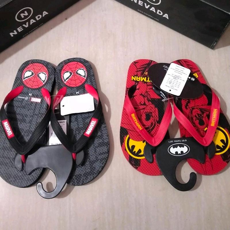 Sz 30-35 Sandal Jepit Anak Karakter Marvel X Nevada 8