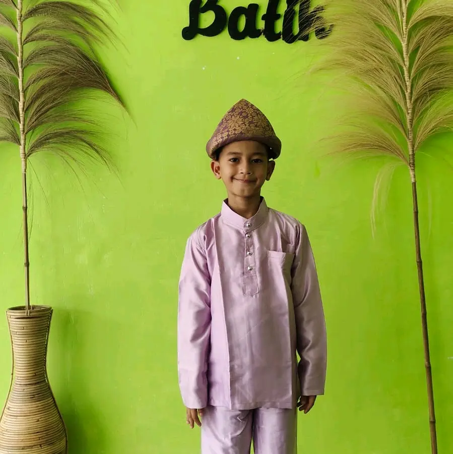 BAJU KURUNG ANAK POLOS