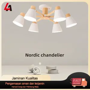 Lampu gantung aesthetic minimalis modern ruang tamu lampu plafon led hias kamar tidur  hiasan meja