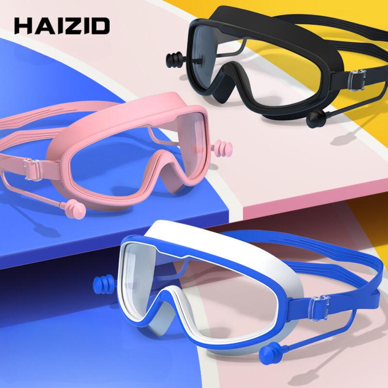 Kính Bơi Người Lớn Chống Nước Kèm Nút Bịt Tai KB09 - Kính Lặn Haizid - Shop Tạp Hóa Thời Trang Trẻ Em Phụ Kiện Silicon Sport 0