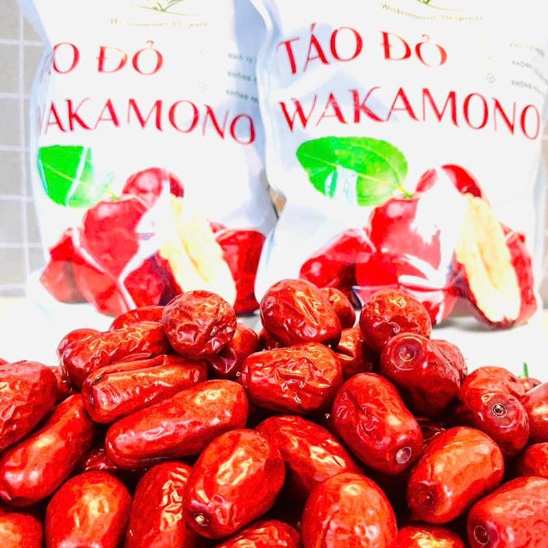 TN_1kg Táo đỏ Hòa điền Tân cương size trung  100-110 Quả/kg khô tự nhiên trên cây, ngọt tự nhiên, không chất bảo quản (ăn vặt snack food)