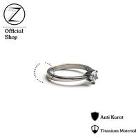 Gambar Zafa Cincin titanium wanita fashion korea Anti Karat Anti Hitam - Hanabi cincin titanium - 8 dari Zafa Aksesoris Kota Depok 2 Tokopedia