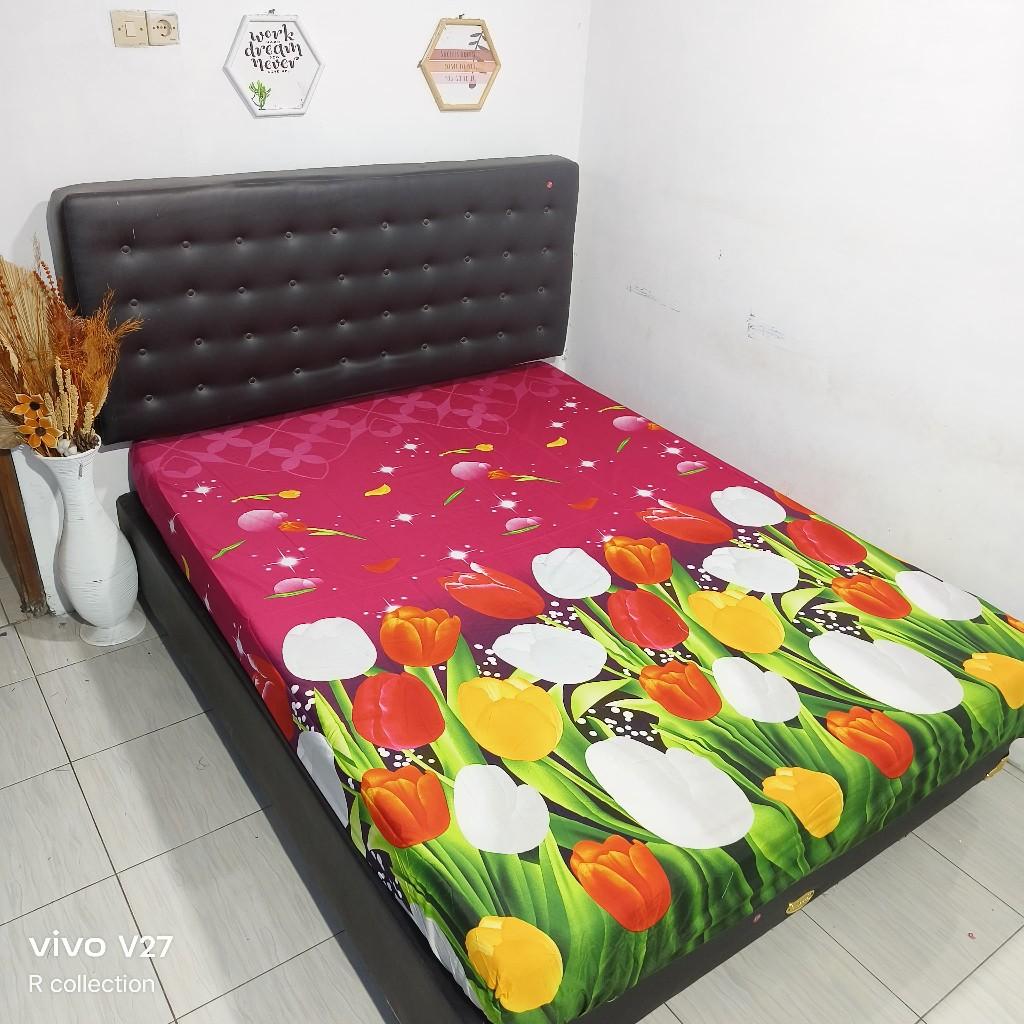 PROMO!!!! sprei 100rb dapet 3pcs Katun Bisa Dicuci
