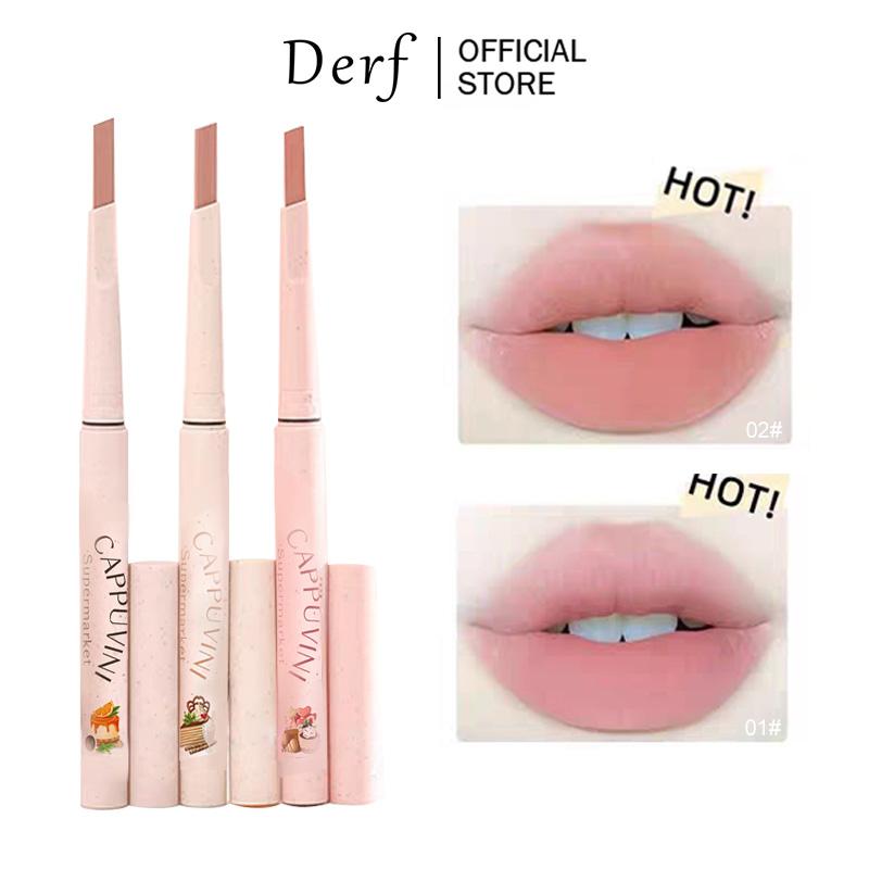 Bút Kẻ Viền Môi, Đường Viền Môi, Bút Chì Môi, Lâu Trôi, Có Son Bóng, son môi, mỹ phẩm