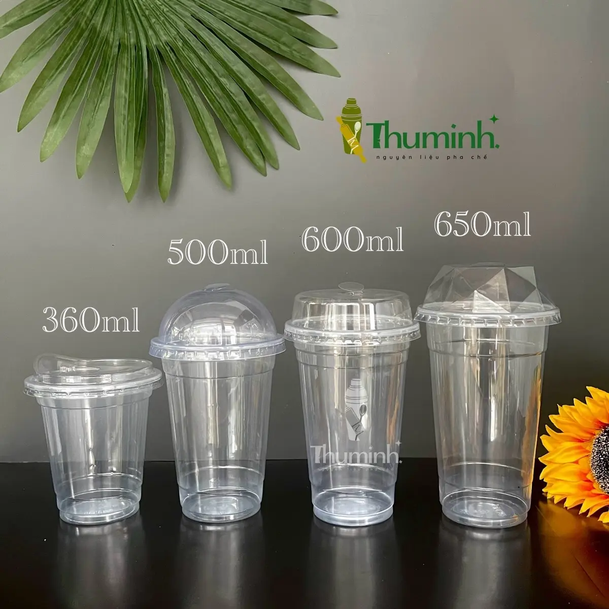 Lốc 50 Ly Nhựa PP 360ml/ 500ml/ 600ml/ 650ml