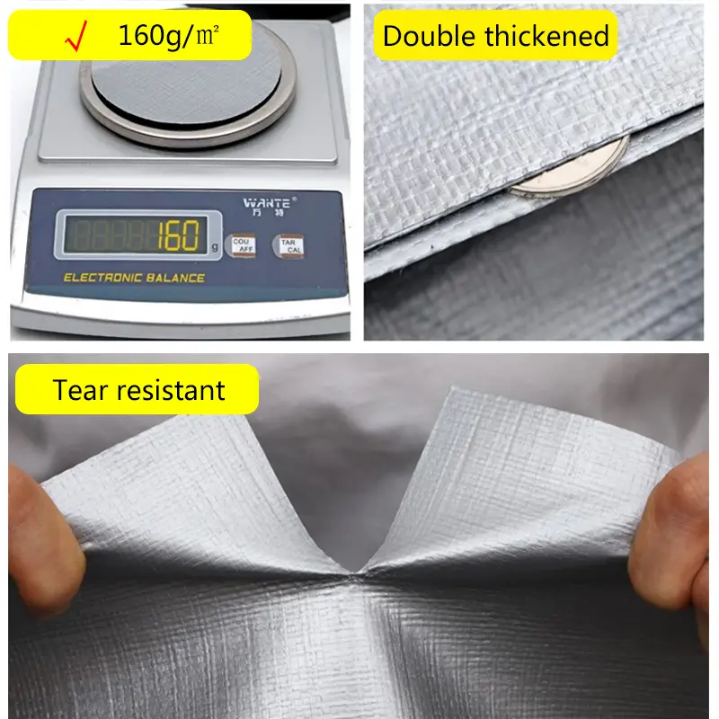 tarp ultraleicht Ultralight Tarp No Knots - All Colours | Made From 100% Recycled Material main image 0
