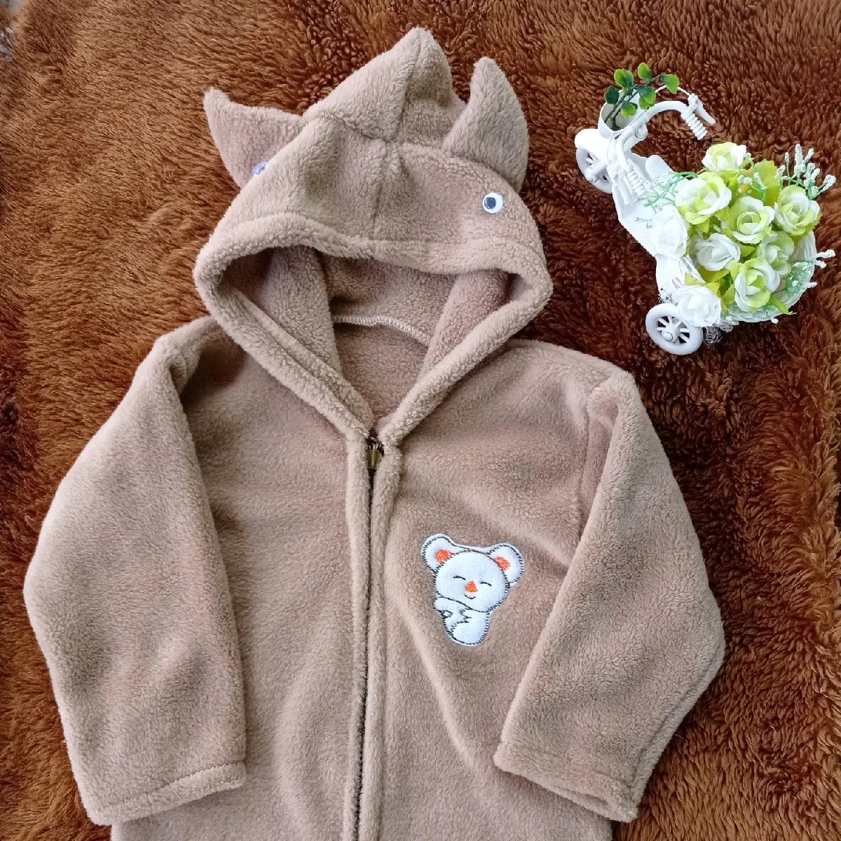 JAKET BORDIR MODEL TELINGA 6-24BULAN Bayi Cargo