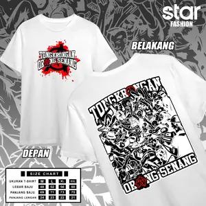 Kaos Tongkrongan Orang Senang - Baju Tongkrongan Bahan Premium - Tshirt Pria Kekinian Terbaru Distro Keren Murah Viral BIsa COD