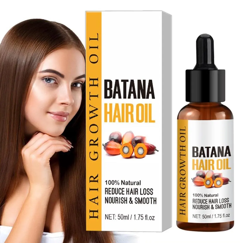 Batana Oil For Hair 50ml Hair Strengthen Essence Batana Oil Deep Moisturizing Conditioner Hair D6R0