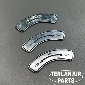 Emblem On Off Res Keran Bensin Vespa Ps Px Series Super Sprint Aksesoris Motor Motorcycle