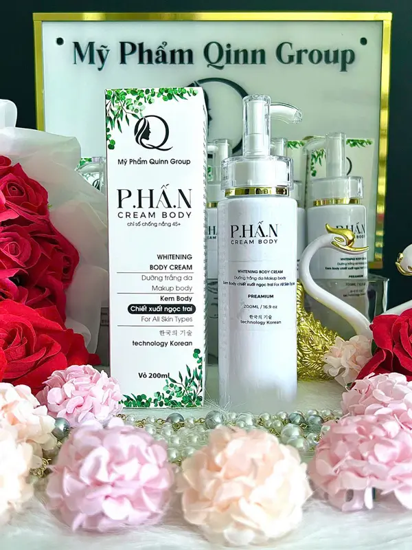 Kem make up, chống nắng, nâng tone, dưỡng trắng da body . 2