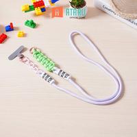Gambar Ataru Lanyard Color Block Strap - Ungu/Hijau Tali Leher Name Tag Id Card Kartu Akses Gantungan Tanda Pengenal Tali Gantungan Hp dari Ataru_NEW Kota Administrasi Jakarta Barat 1 Tokopedia