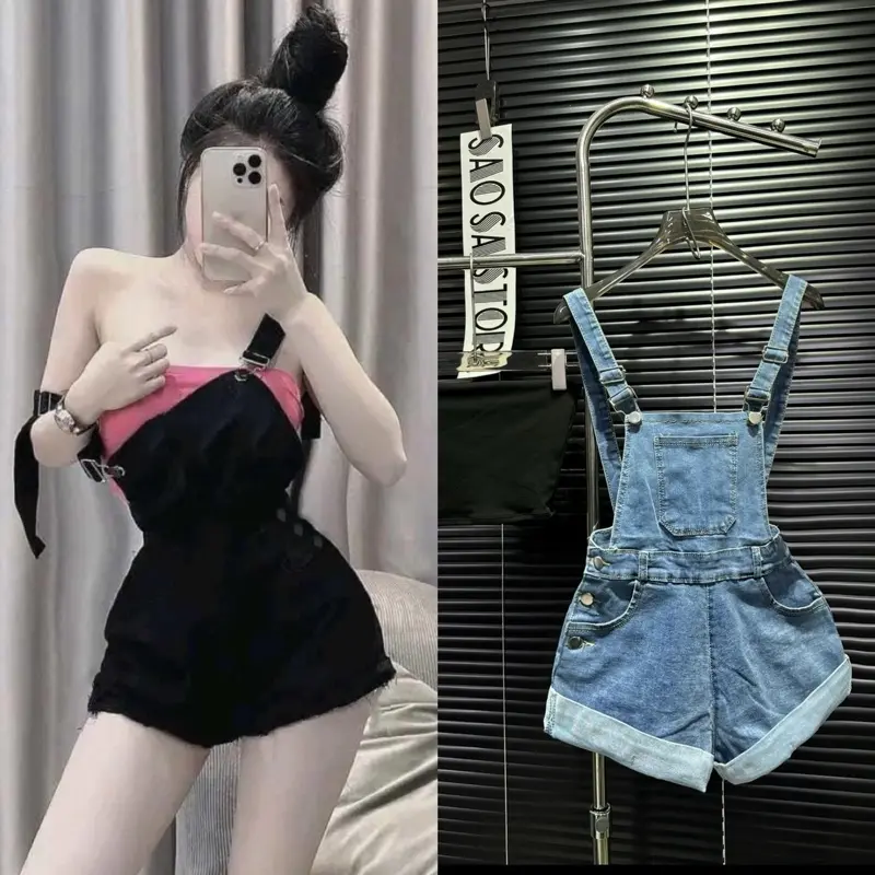 Y1 [ CO DÃN ] Quần đùi YẾM nữ có 3 NÚT gài, dây tăng chỉnh chất dày dặn xinh xắn_Y1