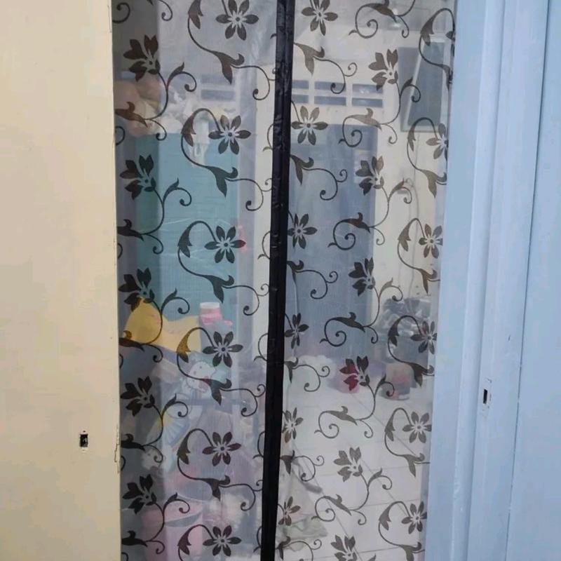 Tirai Pintu Magnet Anti Nyamuk Original Merk Hongxin Ukuran 90x210cm Bahan Tebal. 5