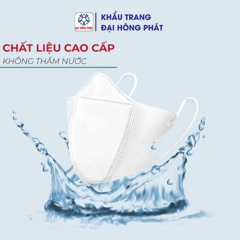 Thùng [ 700 chiếc ] Khẩu Trang 5D đại hồng phát - thương hiệu uy tín - khẩu trang 3 lớp kháng khuẩn, kháng bụi , chống nắng , chống tia uv 4