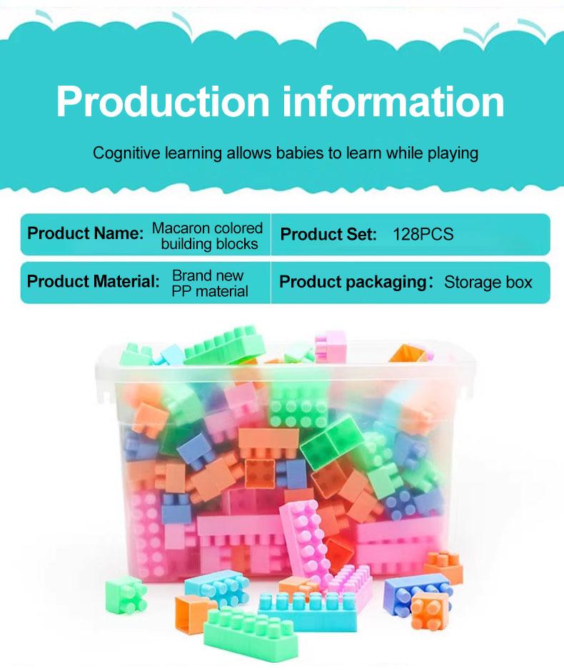 Product Introduction of 384/256/128Pcs Building Block Toys Compatible Diy Creative Puzzle Toys Toy for Kids 9