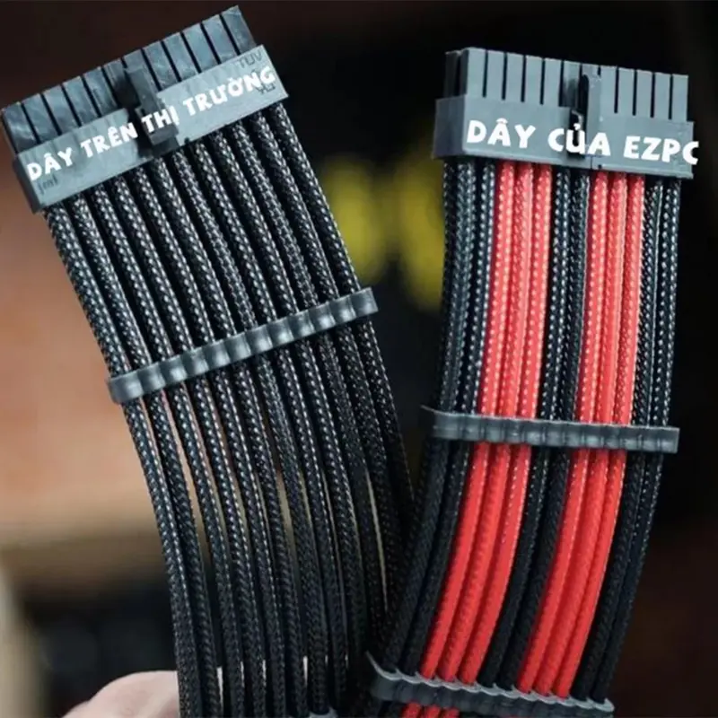 Dây Nguồn Bọc Lưới Nối Dài CSC - Mod - Full Box 1