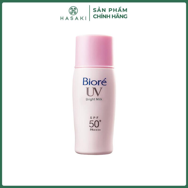 Sữa Chống Nắng Bioré SPF50+/PA+++ 30ml UV Bright Milk | HASAKI BEAUTY 0