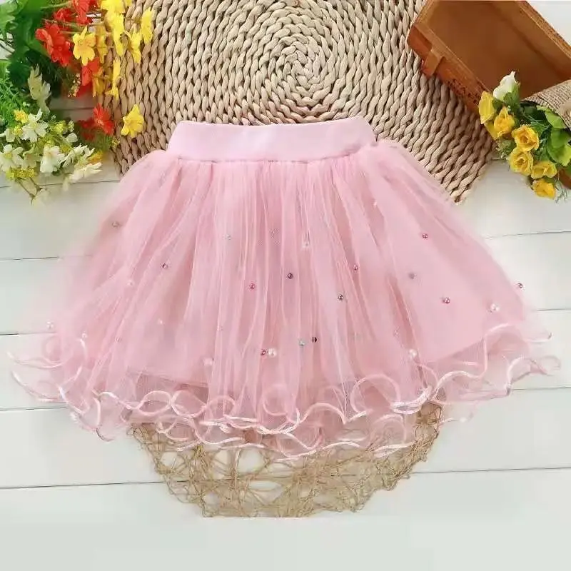Váy Trẻ Em, Váy Trẻ Em, Váy Trẻ Em, Váy Ngắn, Phong Cách Phương Tây Dễ Phối Đồ Cho Bé Gái, Thích Hợp Cho Mùa Xuân, Mùa Hè Và Mùa Thu, Váy Khiêu Vũ Gạc, Hàng Mới Về, Váy Ngắn