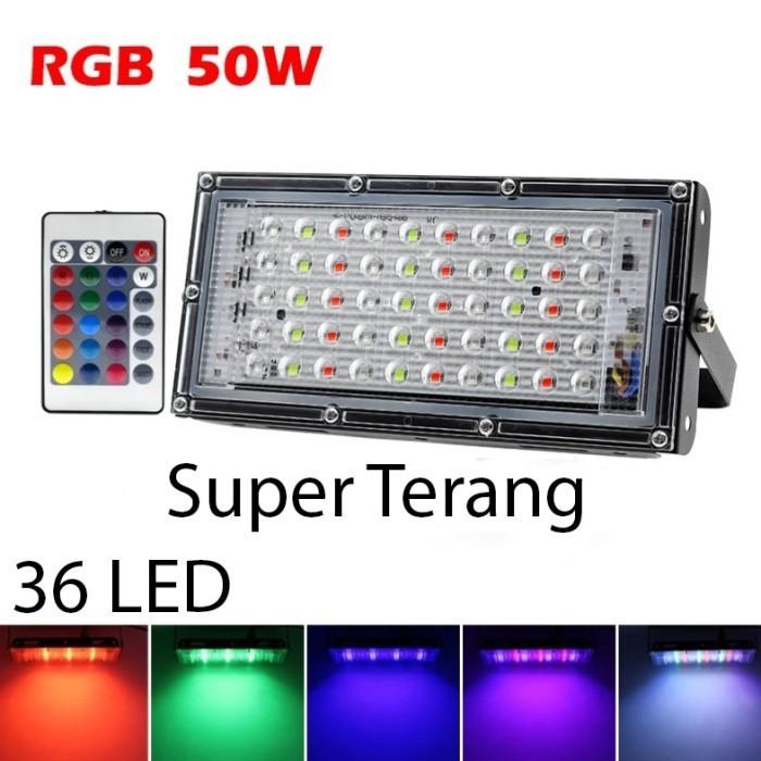 HWSBY - LED RGB 50W WITH CABLE AC 0