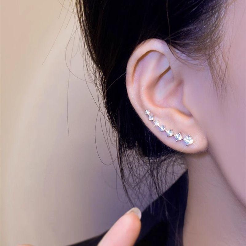Bông Tai Đinh tán Zircon, Kim Bạc 925, Siêu Lấp Lánh, Dành Cho Nữ, Phổ Biến Năm 2024, Giá Cả Phải Chăng, Sang Trọng Cao Cấp, Thiết Kế Đẹp, Đồ Trang Trí Tai Duyên Dáng 6