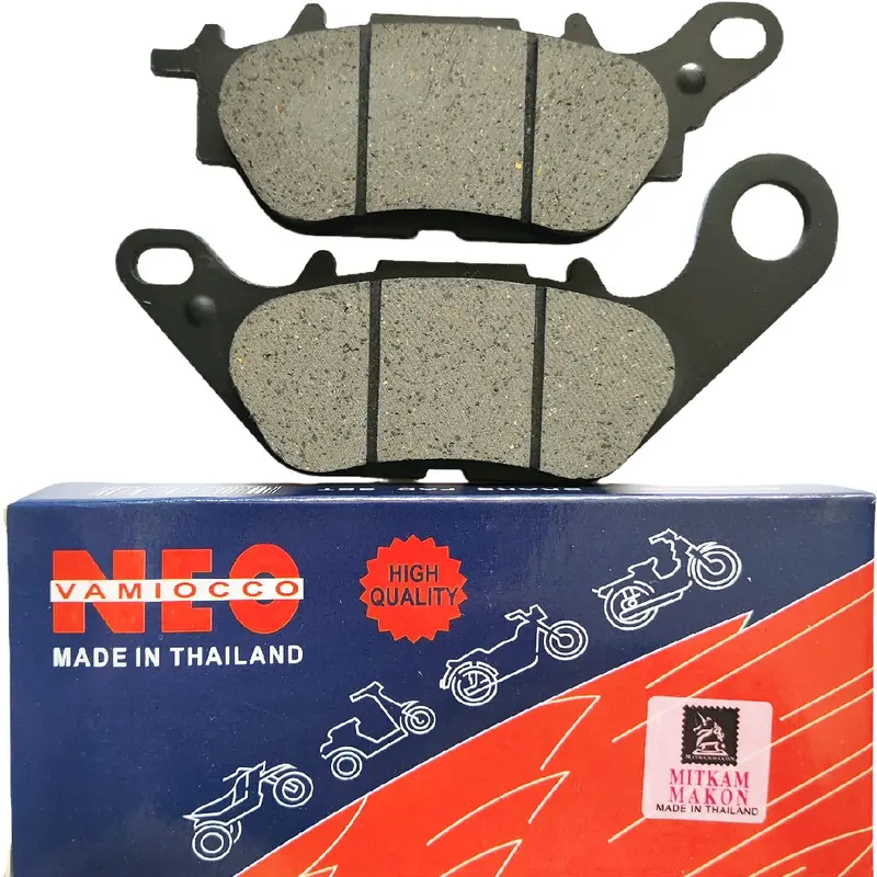 Má Phanh, Bố Thắng Đĩa Trước Sirius 2011-2019 Xăng Cơ, Exciter 135, Nouvo 4, Taurus, Luvias, Nozza, TFX 150, R15 2017, R15 V3 2019, Lexam MITKAMMAKON Thái Lan Cao Cấp - Phụ Tùng, Phụ Kiện Xe Máy, Cao Su 0