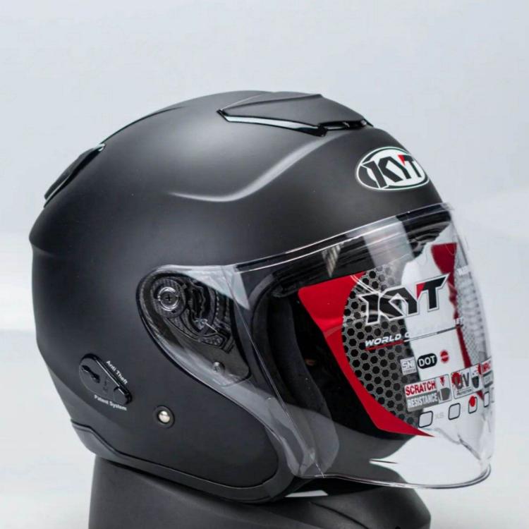 KYT - HELM KYT KYOTO MIRIP 100 % MERK MVP.HNF BER SNI FERR STIKER KYT BISA COD PAKING CEPAT