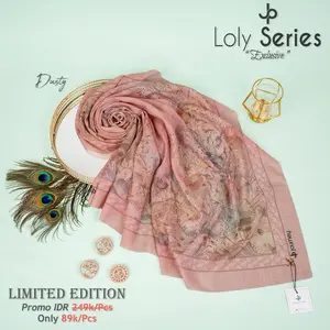 Hijab Voal Segiempat Motif Loly Series ala Journey