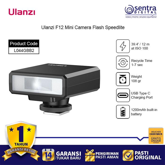 Gambar Ulanzi F12 Universal Mini Flash Speedlite For Nikon Canon Sony Fujifilm Camera - L044GBB2 dari Sentra Digital Kota Surabaya Tokopedia