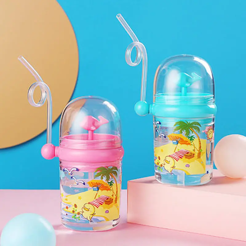 B12 - Children Kids Cartoon Water Bottle 250ml