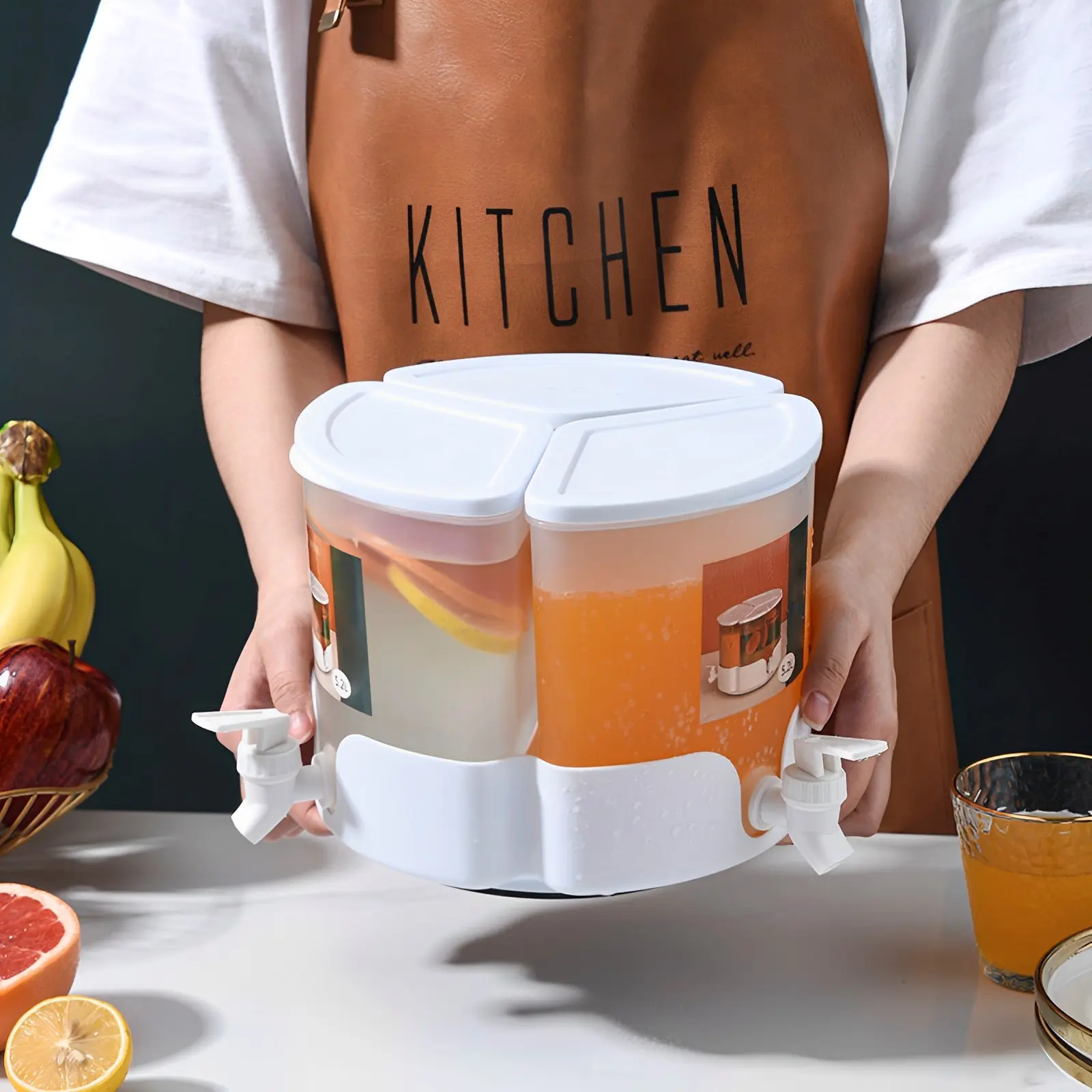 Vận chuyển / 24 giờ vận chuyển  giờ  Đơn giản nhà ấm đun nước làm lạnh bằng nhựa tủ lạnh lớn với vòi nước ấm đun nước 3-1 xoay ấm đun nước---Vận chuyển trong vòng 24