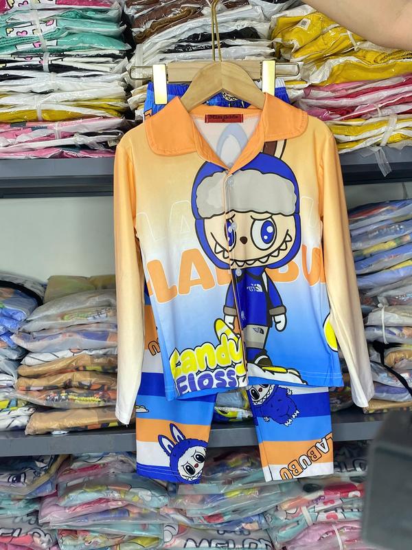 (15-45kí) Bộ Pijama tay dài quần dài bé trai thun lạnh 3D, chất vải thun lạnh mềm mịn mát loại 1 1