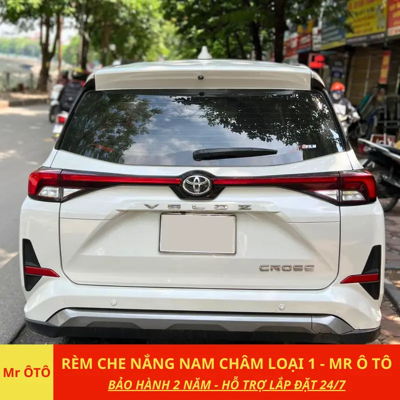 Rèm Che Nắng Xe TOYOTA VELOZ Loại 1 Mr.OTO Chống Tia, UV Tia Cực Tím Bảo Hành 2 Năm [ Tặng Khăn Lông Cừu ] 4