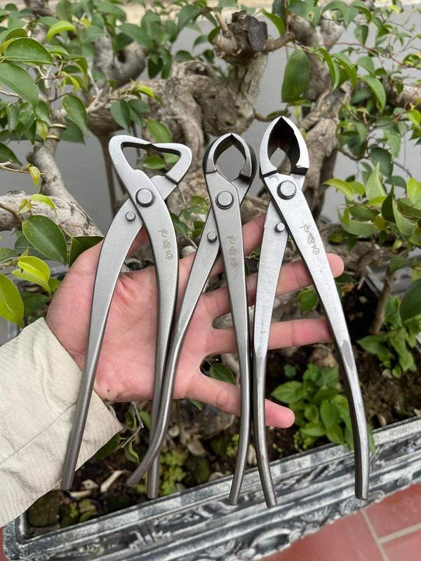 (FREESHIP) Kìm cạp tròn cạp xéo thép đúc liền khối tạo sẹo cây bonsai bonsai kích thước 21cm