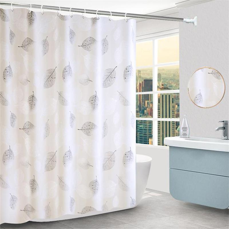 Rèm Tắm Chống Thấm Nước, Vách Ngăn Dày, Cho Phòng Tắm, Không Cần Khoan Lỗ, [YZV] 6