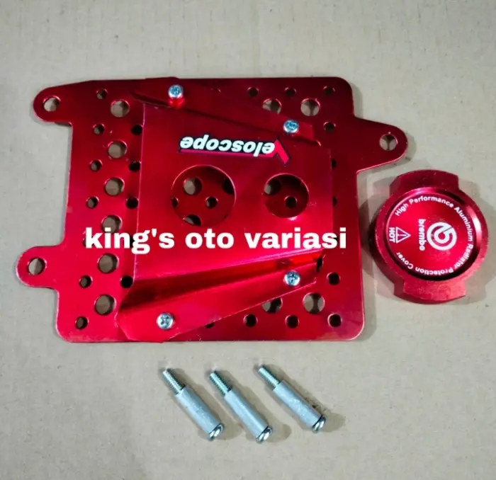(PAKET) COVER RADIATOR+CUP UNTUK VARIO 125/150 ADV PCX SCOP - GEN SHOP