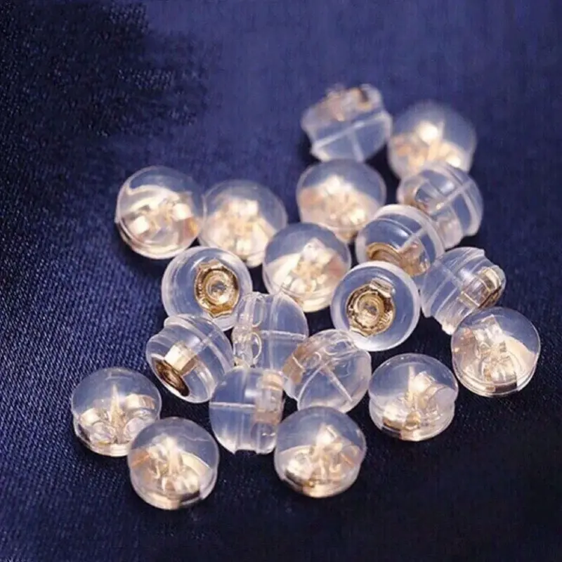 50/100PCS Earring Backs Stoppers Earnuts Stud arring Stopper Back Plugs DIY Jewelry Accessories