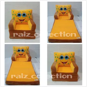 sofa lipat anak karakter SpongeBob usia maks 4th