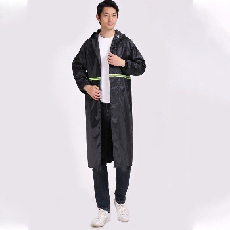 Product Introduction of เสื้อกันฝน เสื้อกันฝนมีฮู้ด ตัวเสื้อยาว มีแถบสะท้อนแสง เหมาะสำหรับใส่ขับรถจักรยานยนต์ เสื้อกันฝนผู้ใหญ่ เสื้อกันฝนแบบหนา เสื้อฝน 11