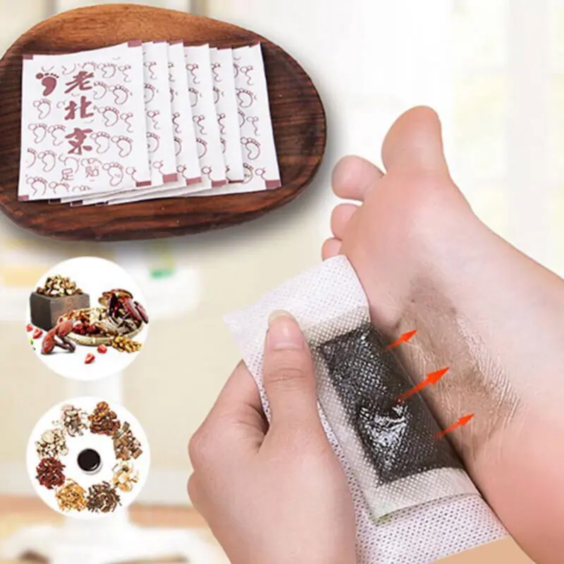 [FreeShip Từ 2 Hộp ] Hộp 50 miếng dán ngãi cứu Ông Lão dán lòng bàn chân, mặt nạ chân.. 3