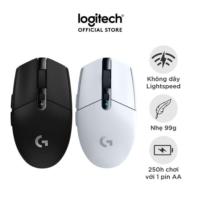 Chuột game không dây Logitech G304 - nhẹ, 6 nút lập trình, onboard memory, pin 250h chuột  logitech g304