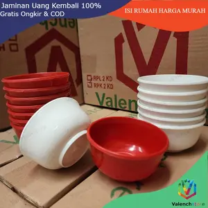 Mangkok Sup / mangkok kuah /Mangkok Cuci Tangan Warna Melamin Plastik Tebal Super /